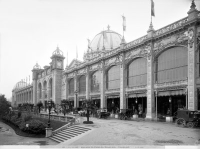 View of the Palais des Beaux-arts, Universal Exhibition, Paris, 1889 by Adolphe Giraudon